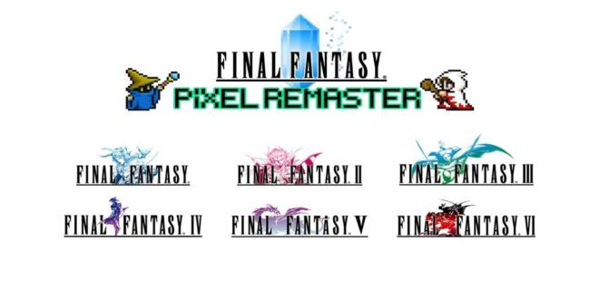 download final fantasy i vi pixel remaster collection